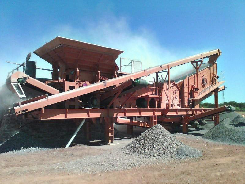 履帶式移動碎石機 履帶式移動碎石機